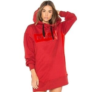 Adidas x Ivy Park Hoodie Top Dress Womens Size Medium Celebrity Style ASO TV